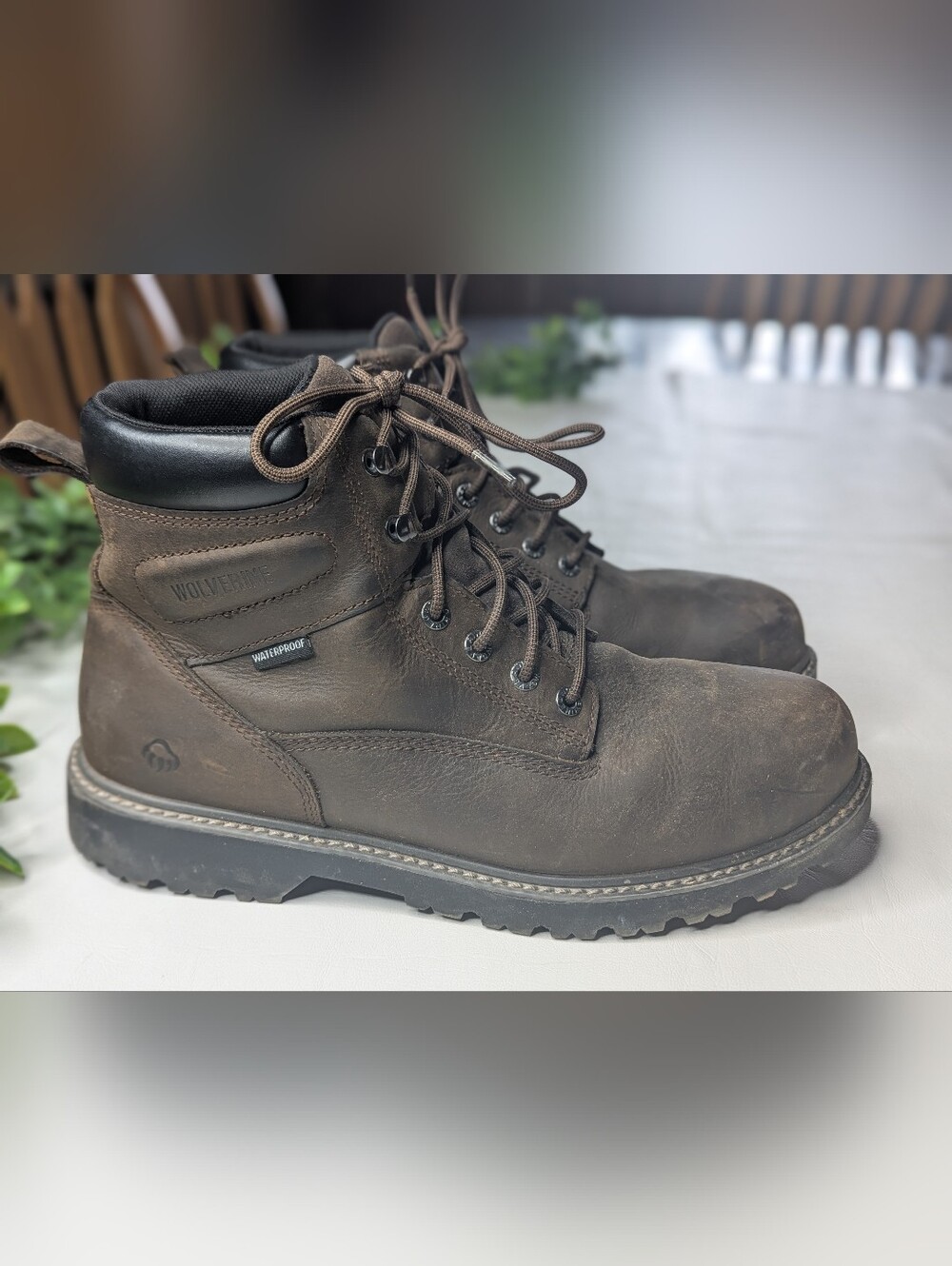 Wolverine Men's Floorhand Waterproof Soft Toe 6" Boot Size 13 Extra Wide